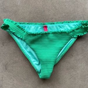 Green bikini bottoms NWOT